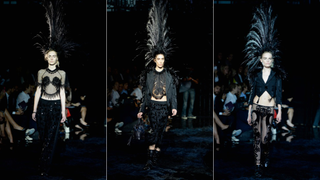 Marc Jacobs' Final Show for Louis Vuitton Was a Thing of Dark Beauty